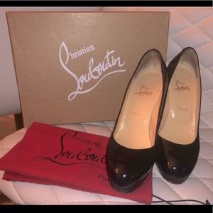 Christian Louboutin pumps. Size 9
